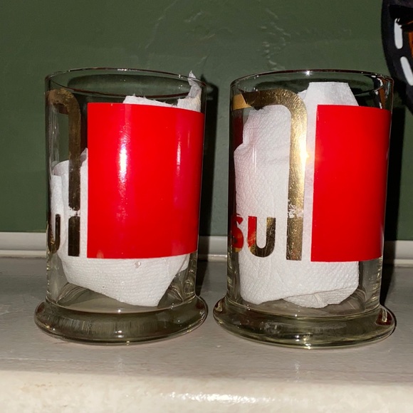 Ohio State University OSU Pair of Decorative Glasses - Picture 4 of 15